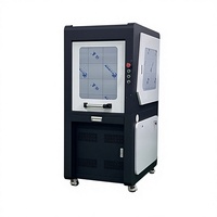 Mesin Pengukir Laser Serat Tipe Tertutup Besar 20W Seri LCF untuk Penandaan Detail Presisi pada Perhiasan dan Bagian Logam