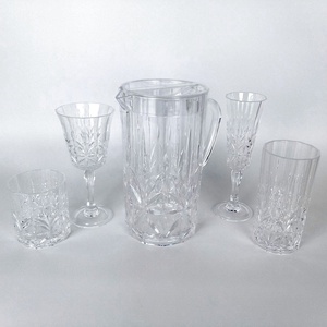 Unbreakable Plastic Royal Crystal Cut <b>Wine</b> Glass <b>Goblet</b> Tritan <b>Wine</b> Glass - Product Image 6