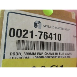 AMAT 0021-76410 ประตูห้องวาล์วแบบช่องขนาด 300 มม. ENP - อุปกรณ์และอะไหล่เซมิคอนดักเตอร์ระดับโลกที่เชื่อถือได้ - Product Image 1