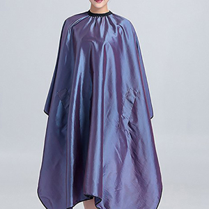Cape de coiffure personnalisée en polyester, tendance pour salon de coiffure, capes de barbier sur mesure très demandées, jetables - Product Image 6