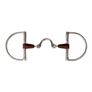 Mors de cheval en acier inoxydable, taille personnalisable, qualité supérieure, équipement équestre de type snaffle et gag, avec emballage personnalisé et marque. - Product Image 1