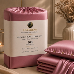 Export Quality 300 Thread Count Breathable Duvet Cover <b>Bedding</b> <b>Set</b> for Home Use Hotel <b>Bedding</b> and Airbnb Available for Sale - Product Image 3