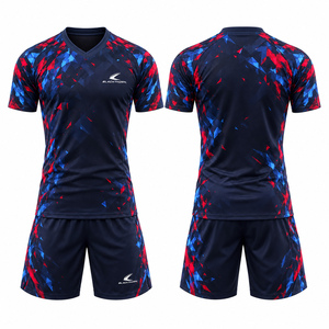 Nuevo Uniforme de Fútbol, Ropa Deportiva al por Mayor, Mejor Precio, Secado Rápido, Ajuste Delgado, Uniforme de Fútbol Unisex con Nombre de Equipo Personalizado - Product Image 2