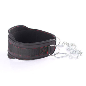 Cinturón de Boxeo Ajustable de Nailon con Cadena de Metal para Hombre Adulto, Equipo de Protección, Color Sólido, Cierre Elástico, Doble Anillo - Product Image 6