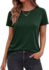 Elegante Blusa de Verano para Mujer con Cuello en V, Manga Corta, Bolsillo Diseñado, Patrón Sólido, Ajuste Delgado, Transpirable, Estilo Casual para Ropa Ligera - Product Image 6
