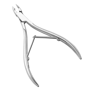Servicio OEM: Alicates Profesionales Personalizables de Acero Inoxidable para Cutículas, con Abertura de Mandíbula Ancha y Cuchilla Curva para Uso en Dedos - Product Image 1