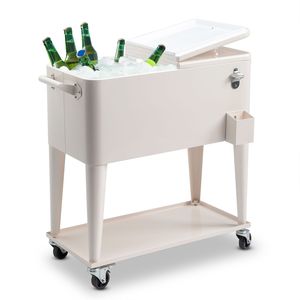 Code9856238480QT Freezer Insulation Cart Milk Whit Rectangular Plastic <b>Box</b> Iron Leg Tube 87.5*38.5*91cm <b>Cooler</b> <b>Box</b> Product - Product Image 1