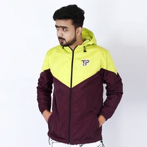 Nouvelle vente chaude impression personnalisée LOGO enduit col montant fermeture éclair veste imperméable hivers hommes Softshell respirant randonnée coupe-vent - Product Image 3