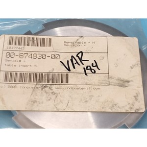 Novellus 00-674830-00 Insert Table RF Etch 5" - อุปกรณ์และชิ้นส่วนเซมิคอนดักเตอร์ระดับโลกที่เชื่อถือได้ - Product Image 5
