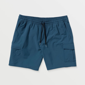 Shorts Cargo Homme Personnalisés en Toile 100% Solide, Coupe Décontractée, Coupe-Vent, Taille Haute avec Cordon de Serrage, Fabrication Pakistanaise, Vente Chaude, OEM - Product Image 1