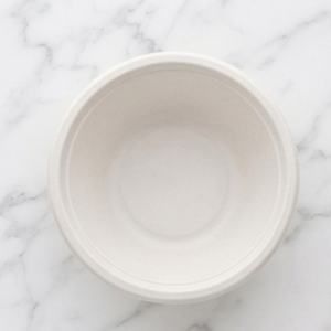 12 OZ Bagasse Soup Bowl Compostable Disposable Sugarcane Fiber Food <b>Container</b> for Restaurants Catering <b>Takeaway</b> Cake - Product Image 1