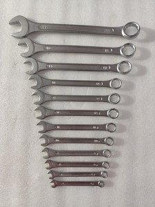 ชุดประแจรวม 12 ชิ้น เหล็กคาร์บอน ผิวด้าน BCP - Product Image 2