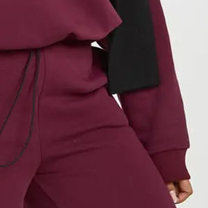 Prix d'usine – Sweat à capuche décontracté et simple pour femme, confortable pour le quotidien 2026 / Vente en gros – Sweat à capuche basique décontracté pour femme - Product Image 4