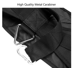 Correas de Sujeción AB Personalizadas de Primera Calidad para Levantamiento de Pesas y Entrenamiento en Gimnasio, Hechas de Acero y Neopreno con Material de Algodón - Product Image 6