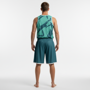 ชุดบาสเก็ตบอลคุณภาพสูงแบบกำหนดเองปี 2026 ดีไซน์ล่าสุด ชุดบาสเก็ตบอลเยาวชนแบบสั่งทำ - Product Image 2