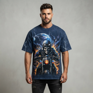 Custom 100% Cotton Jersey Graphic Printed T <b>Shirt</b> New Trendy Vintage Style Short Sleeves T <b>Shirt</b> For Unisex Comfort Wear - Product Image 4
