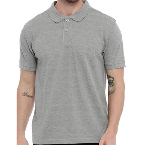 Polo en polyester pour homme, qualité professionnelle, norme mondiale, coupe structurée, vêtement vierge pour broderie personnalisée en gros - Product Image 3