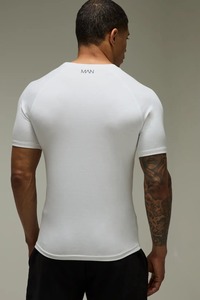 mens compression shirt long sleeve athletic gym fitness wear <b>tight</b> fit breathable quick dry stretch sports training - Product Image 4