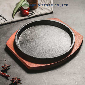 Plato Desechable de Madera Ecológica para Teppanyaki, con Grabado, Diseño Moderno, Rectangular, Apto para Lavavajillas, 26 cm - Product Image 5