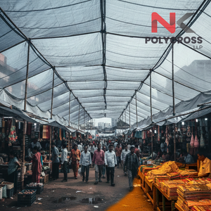 Lona Impermeable Resistente para Mercado, Lona de Tela para Mercado de Tamaño Personalizado, Fabricante de Lonas para Cubrir Puestos al Aire Libre - Product Image 1