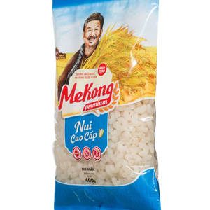 Pâtes de riz courtes de qualité supérieure, nouilles de riz saines, sans OGM, ingrédients naturels, fournisseur d'usine du Vietnam, OEM - Product Image 1