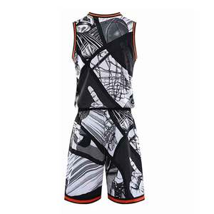 Uniforme de basket-ball classique 100 % polyester pour équipe |   Ensemble d'été sans manches respirant |   Technologie de rétention de forme Talent Sports - Product Image 3