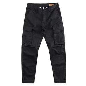 Pantalones Cargo HANO 2024 Casuales ODM para Mujer, de Lona Transpirable e Impermeable, 100% Algodón, Cintura Elástica Media, Corte Recto - Product Image 4