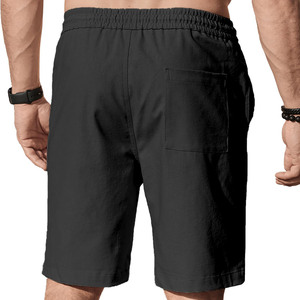 Wholesale Men Plain Cotton Fleece Sweat <b>Shorts</b> For Men Trending Fashion <b>Sweatpants</b> Drawstring Elastic Waist Men's Joggers <b>Short</b> - Product Image 2