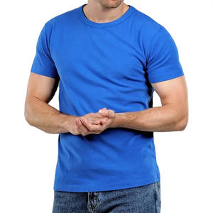 Camisetas para hombre de manga corta, básicas, ligeras, de verano, lisas, de alta calidad, con estampado, de algodón, informales, de color sólido. - Product Image 4