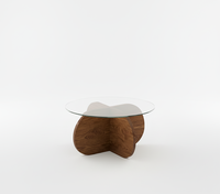 Table basse pliable moderne et écologique pour salon, qualité export personnalisée, mobilier d'intérieur en bois de chêne massif OEM ODM, mobilier de maison haut de gamme