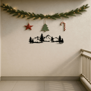 2 pezzi di alta qualità in metallo accenti minimalisti astratti geometrici di meraviglia da parete con decorazione verticale statua del Festival - Product Image 3