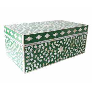 High Quality <b>Floral</b> Pattern Handmade Mother of Pearl Jewelry <b>Box</b> Mop Inlay Trinket <b>Box</b> Jewelry Decorative <b>Storage</b> <b>Box</b> - Product Image 1