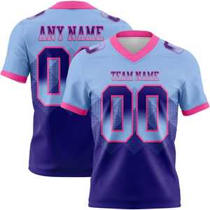 Jersey de Fútbol Americano en Oferta, Servicio OEM, Precio Económico, Ligero, 100% Poliéster, Jersey de Fútbol Americano a la Moda - Product Image 4