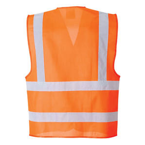 Chaleco de Seguridad de Alta Visibilidad con Tiras Reflectantes, Tejido de Malla Transpirable para Uso en Almacenes y Logística, Chaleco para Hombre - Product Image 3