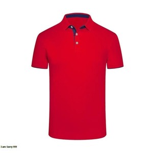 100 algodón para hombre Golf Polo en blanco bordado de alta calidad Camisas poliéster hombres cantidad personalizada cuello alto OEM Anti - Product Image 1