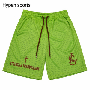Shorts de basketball pour hommes, style très demandé, haute qualité, poches zippées, grandes tailles, tissu en toile, taille élastique, séchage rapide - Product Image 1