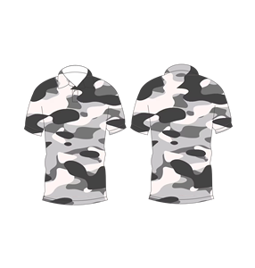 เสื้อโปโลลายพรางสีเทาสำหรับผู้ชายแขนสั้นเสื้อยืดกอล์ฟลำลองระบายอากาศได้ดีพิมพ์ลายแฟชั่นฤดูร้อน - Product Image 6