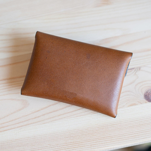 Handmade Vegetable Tanned Leather Stitchless <b>Wallet</b> Slim Seamless Card Case Minimalist Pocket <b>Wallet</b> Design LSSW-0013D - Product Image 6