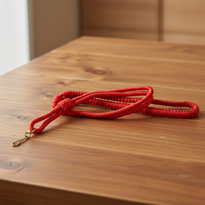 Cordón de Viscosa Rojo Ceremonial Personalizado de Gran Venta con Dos Nudos para Accesorios Promocionales de Uniformes - Product Image 5