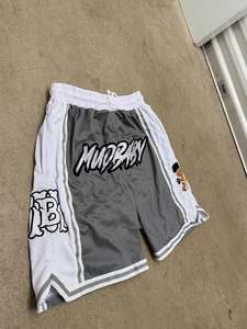 Pantalones Cortos de Baloncesto de Malla Unisex al por Mayor 2026, Pantalones Cortos Cargo de Baloncesto Personalizados con Estampado Sublimado para Hombre, Pantalones Cortos de Verano para Hombre - Product Image 1
