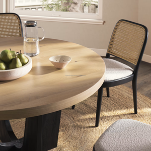 Unique Design <b>Wooden</b> <b>Round</b> <b>Dining</b> <b>Table</b> Set for Home Apartment Farmhouse Villa Hotel <b>Dining</b> Rooms <b>Dining</b> Room Furniture - Product Image 4