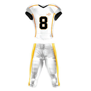 Uniforme de Fútbol Americano 100% Poliéster, Diseño Personalizado - Product Image 1