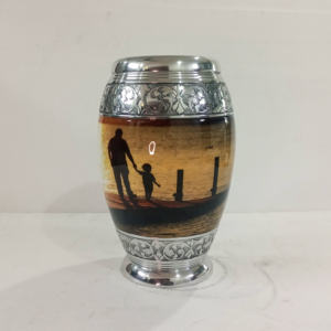 Urnas de Cremación para Adultos de Aluminio Esmaltado de Alta Calidad, Recuerdo para Cenizas Humanas, Diseños Tradicionales y Modernos, 220 Pulgadas Cúbicas - Product Image 6