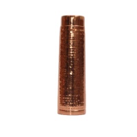 Bouteille d'eau en cuivre martelé finition mate moderne - Gourde en cuivre durable polie à la main de 1L avec bouchon à vis anti-fuite