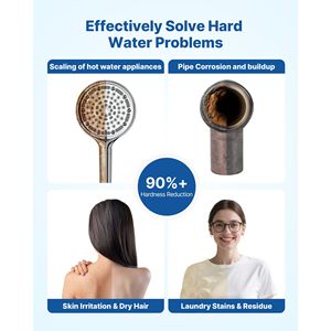 Sistema Suavizador de Agua para Toda la Casa con Control Digital Automático de 64,000 Grains, Incluye Válvula de Derivación para Reducción de Agua Dura - Product Image 3