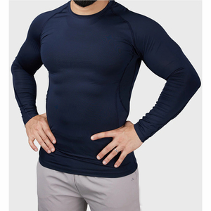 Camiseta de Manga Larga para Hombre, Diseño Colorido Estampado, Transpirable, Anti-UV, Secado Rápido, Antibacteriana, Ecológica, Spandex/Nailon, Adulto - Product Image 1