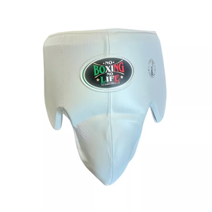 Guantes de Boxeo Profesionales de Cuero con Cordones, Guantes de Sparring de Muay Thai con Protector de Cabeza y Protector Inguinal, Conjunto Unisex que Absorbe la Humedad - Product Image 6