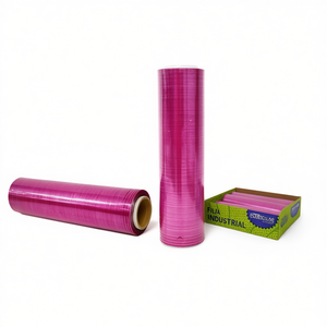 Pellicola in Plastica Criscolor 300mm x 300m 8 Micron per Alimenti, Congelamento, Cottura e Confezionamento - Product Image 2