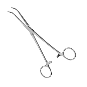 Pinzas Heaney de Acero Inoxidable, Instrumento Quirúrgico, Pinza Curva para Procedimientos Ginecológicos y de Cirugía General - Product Image 3