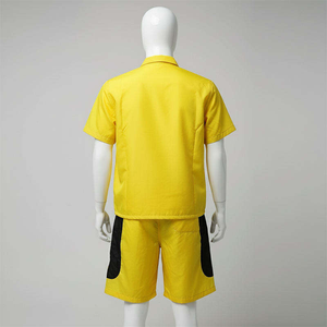 Custom <b>Men's</b> <b>Summer</b> Hip Hop 2-Piece Embroidered Satin Windbreaker Short Set Relaxed Fit Breathable Cotton/Polyester Polo <b>Jacket</b> - Product Image 4